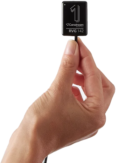 Sensor RVG 142 tamaño 1 de Carestream Dental.